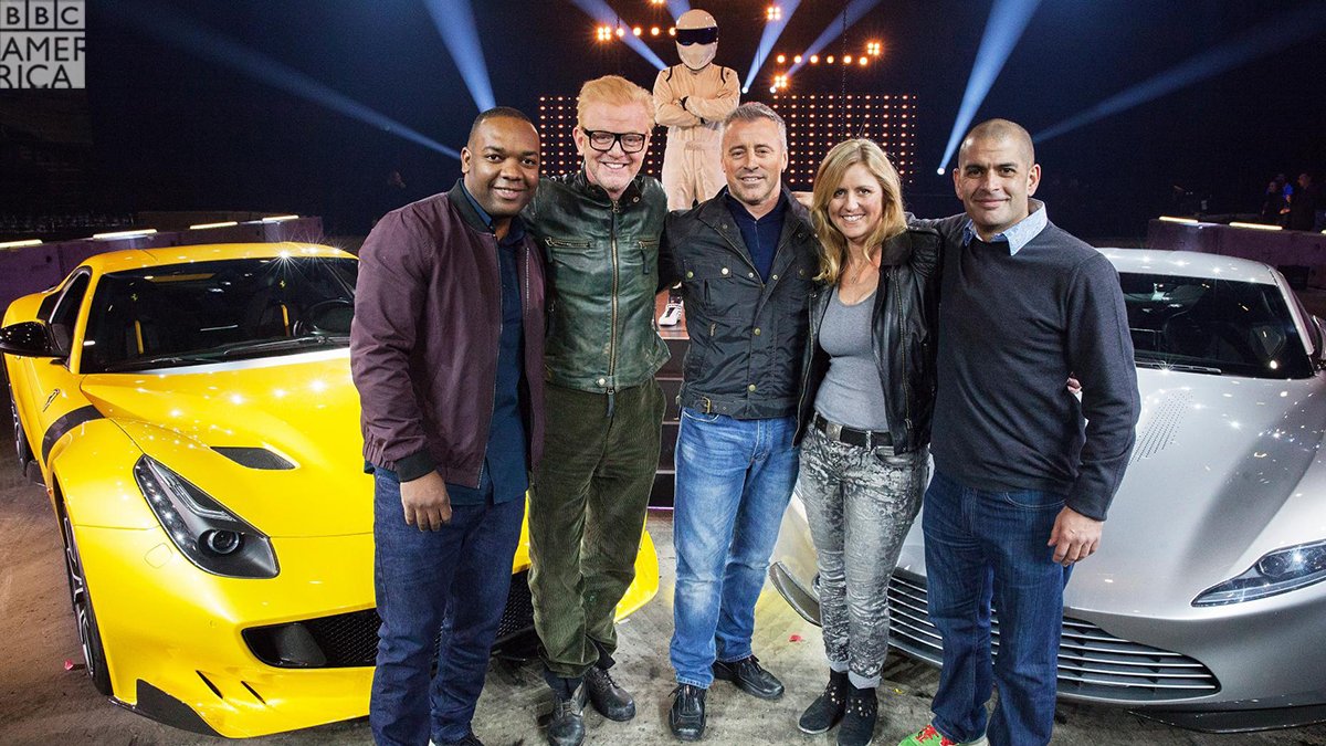 TopGear_BBCA's tweet image. Very excited to see @achrisevans &amp;amp; @Matt_LeBlanc lead the team when #TopGear's back on @BBCAMERICA tomorrow at 9/8c!