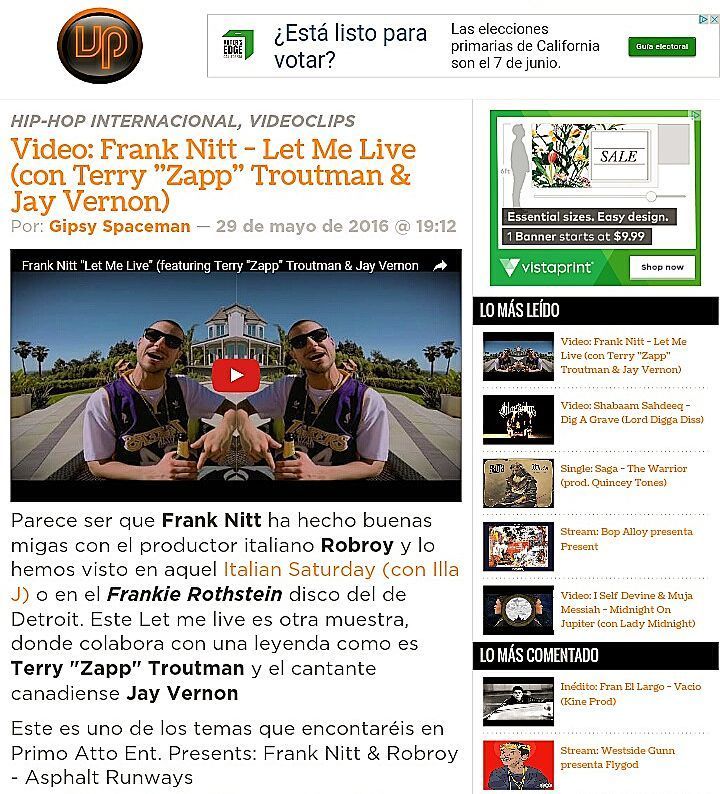 In Espanol!!! #LetMeLive - bit.ly/1sffhj5 ft. #TerryZappTroutman &amp; @jayjuicevernon (prod) @robroy_primoat…