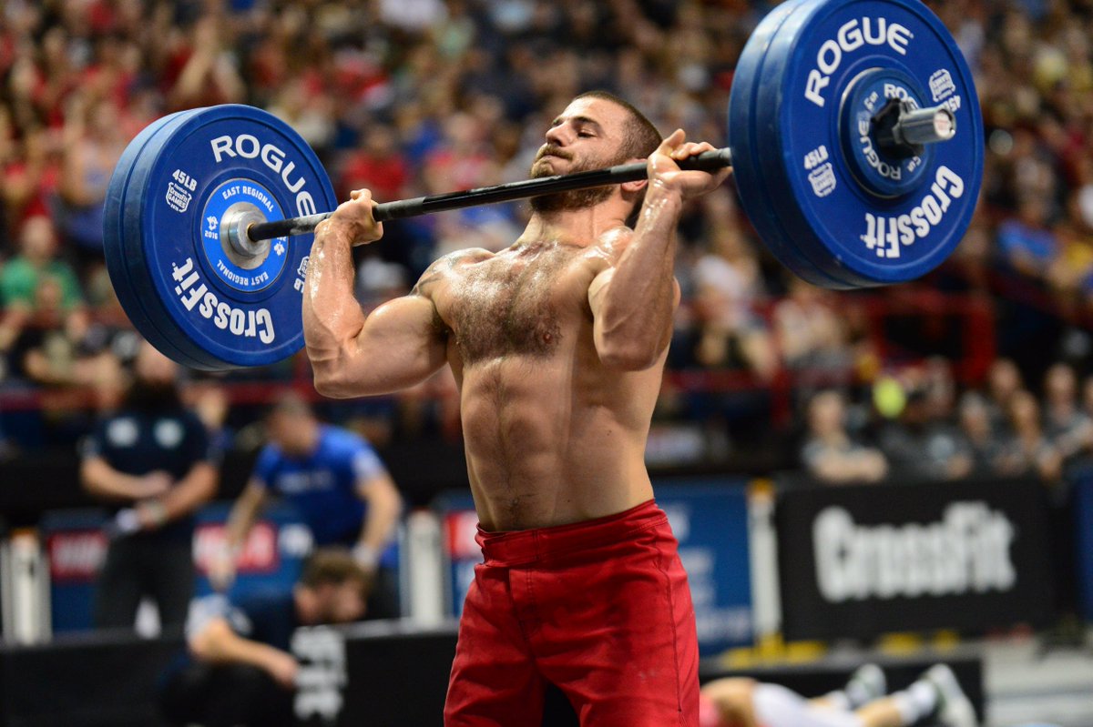 CrossFit's tweet photo. After a brief hiatus, @MathewFras is back to his winning ways. He now has 5 Event wins and 2 #CFGEventRecord https://t.co/vabj0IBsLY