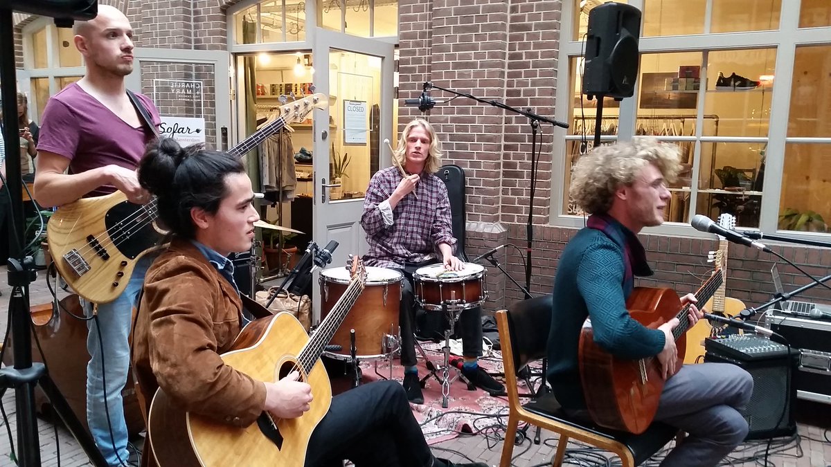 Third and last band of this great event <a href="/GOSTONL/">GOSTOMUSIC</a> at  #Charlie+Mary #amsterdam #music