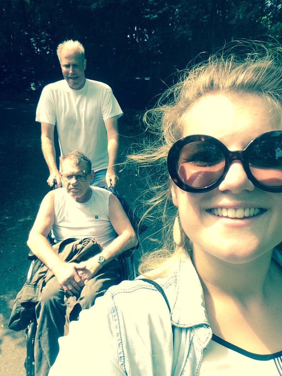 Generale repetitie  #opgevenisgeenoptie  #alped'Huzes we duwen jan naar de top:) #fightagainstcancer