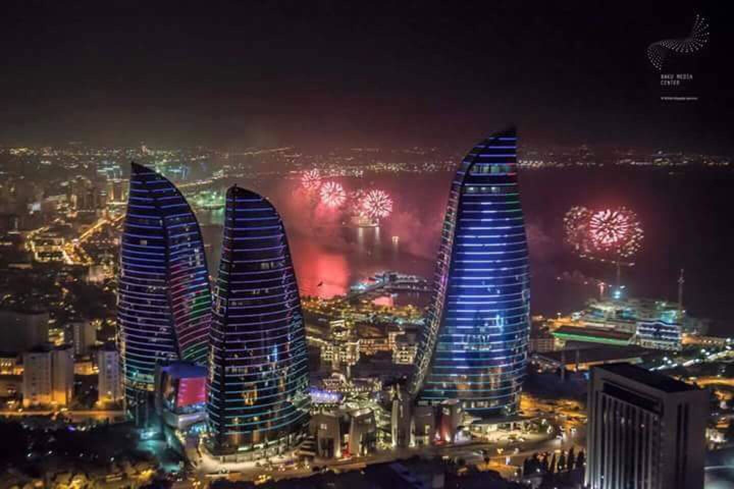 Город Баку Азербайджан 2021