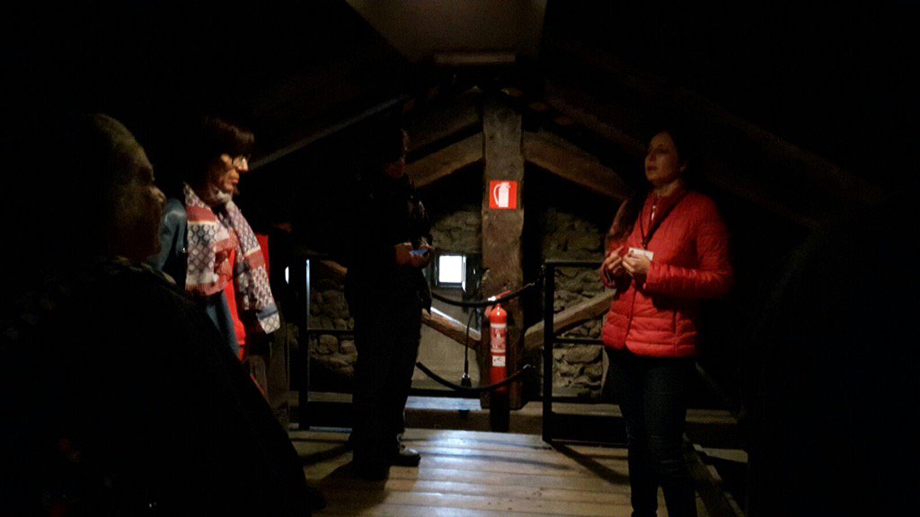 Anche oggi a Sant'Orso tanti aostani interessati e uno studioso dagli #USA per le nostre visite #aostawelcome