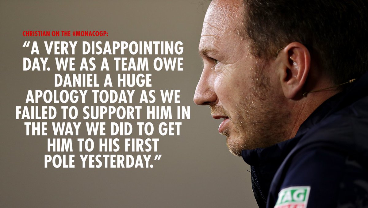 Las disculpas de Horner para Daniel Ricciardo.