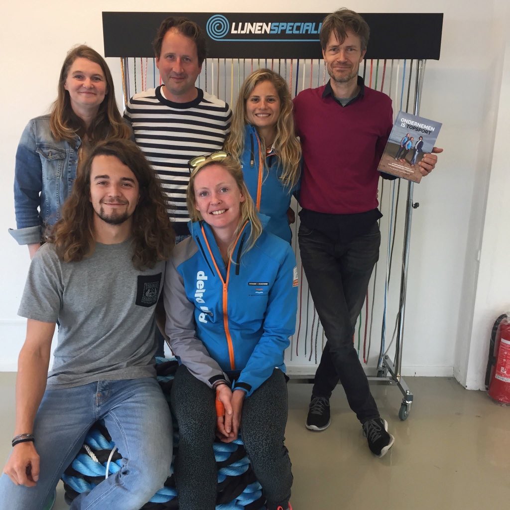 Super blij met de steun van <a href="/Lijnenspclst/">De Lijnenspecialist</a> ! Nieuwe lijnen voor de Olympische boot!