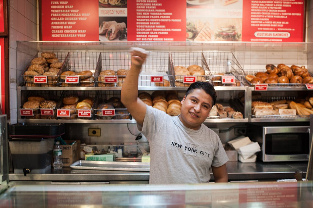 sundance_now's tweet photo. NEW on Doc Club: Put a human face on the #FightFor15 w/ the crowd-pleasing HAND THAT FEEDS https://t.co/n4oSu9LGxu https://t.co/SwAUqALyi3