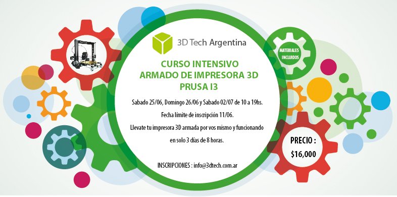 3DTechArg's tweet image. Curso de armado de impresora 3D - 25/06 -26/06 - 3dtech.com.ar/curso-de-armad…