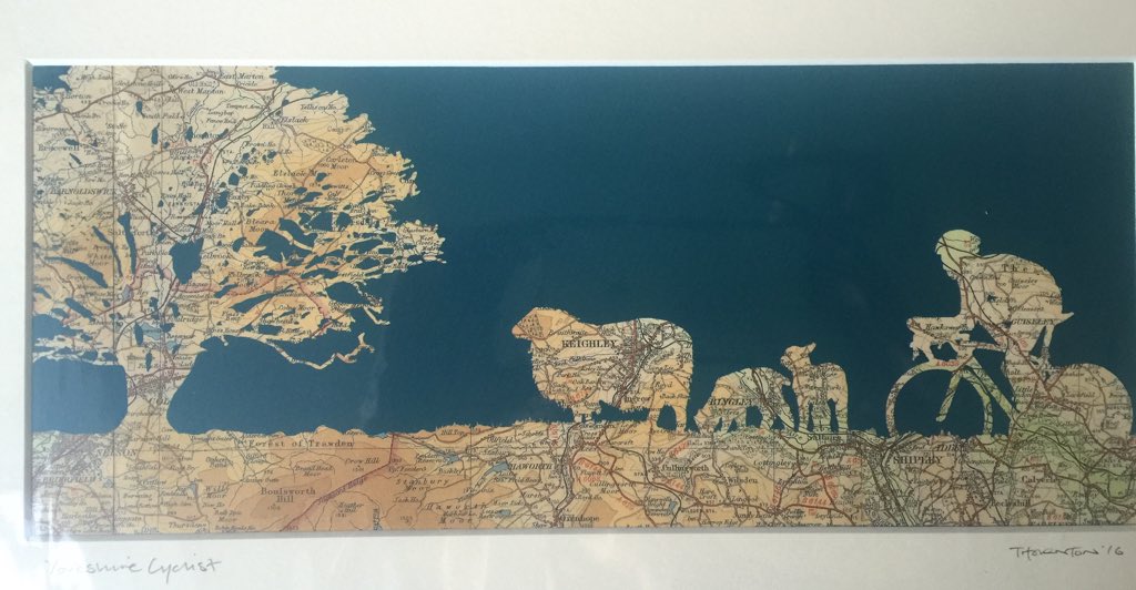 Bought this beautiful print in Howarth today. It is by <a href="/KateTDesign/">Kate Thornton</a>