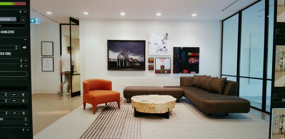 DIALOG's tweet photo. Sneak Peek into @DIALOG Toronto Studio Photoshoot w. @evandionphoto #greatplacetowork #lobbyspace #customfurniture https://t.co/a7YFWuWCii