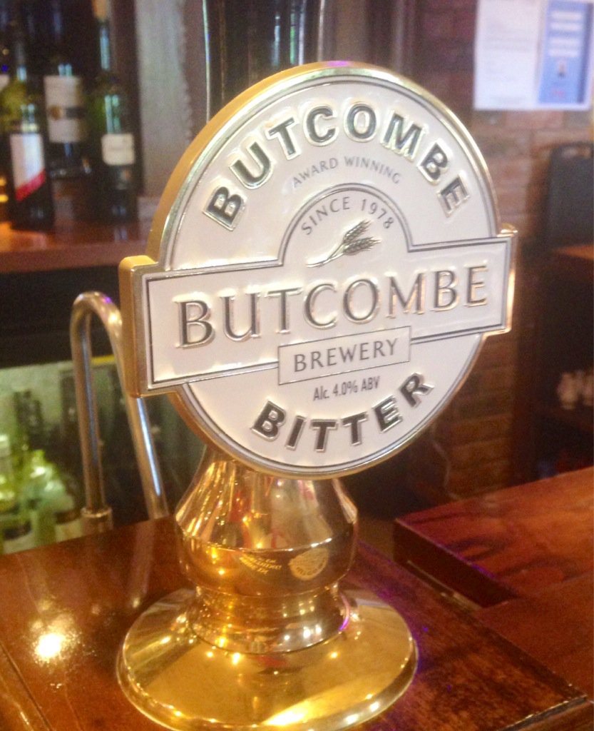 bexnbrian's tweet photo. Oh yes it is!!@ButcombeBrewery @MarstonsBeers @MarstonPedigree @OakhamAles https://t.co/2FYjY4cTMX