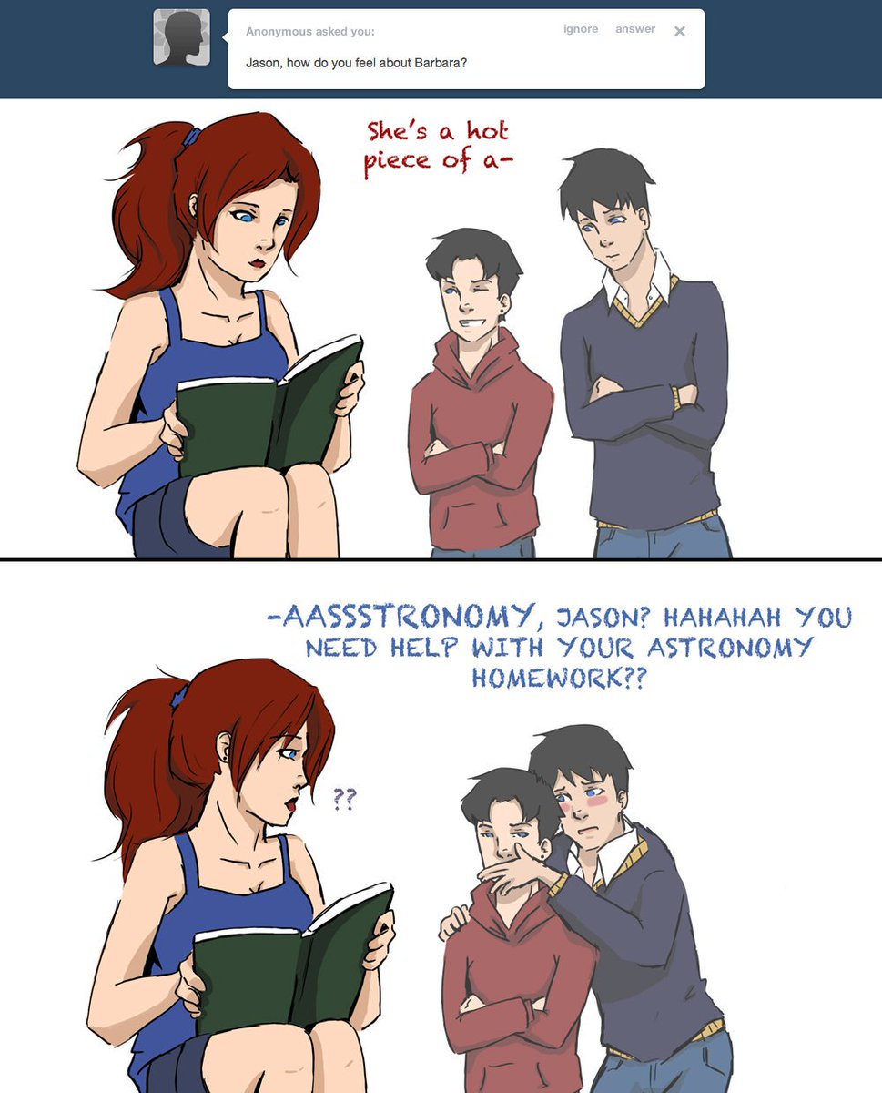 VirtuousAcrobat's tweet image. "I think we need to work on your language next
Jason."