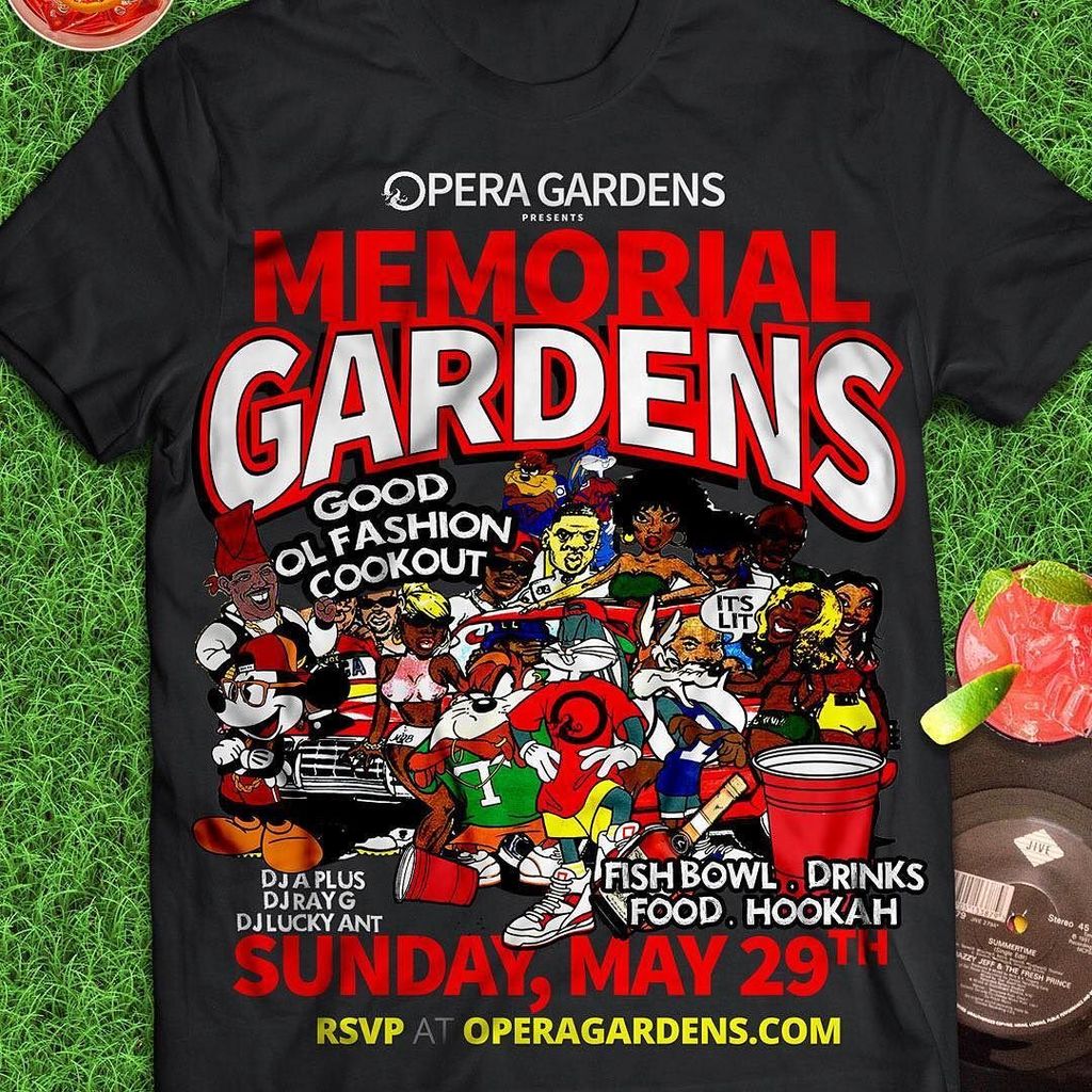 meekie75's tweet photo. #OPERAGARDENS is #MemorialGardens "THE GOOD OL' FASHION COOKOUT" 🍔🌭🍾
•••••••••••••••••••••… https://t.co/2j4D8al1Bl https://t.co/KI0TBgooCS
