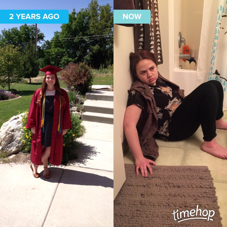 hellotoharry's tweet image. hey timehop thanks for reminding me that two years ago my eyes were full of life and hope but then college happened