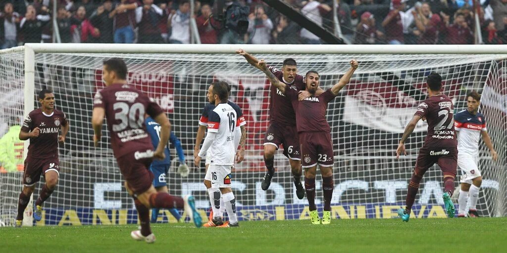 ¡GOOOOOOOOOL DE LANUS, 4-0, ACOSTA LO HIZO, LANUS CAMPEON!