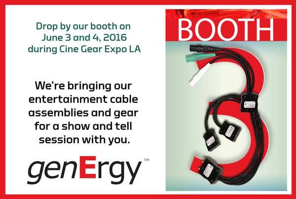 CineGearExpo's tweet photo. #2016CineGearExpoLA @GenErgyPower #booth3 #showandtelltime #portable #power #cable #GenErgy #GoodGuys https://t.co/ejN4SthRs3