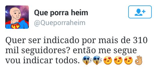 MayiPopaE's tweet photo. Pessoal é tipo "eu  n tenho #amigos, mas #seguidores? Esses sao pra vida toda!" #effinggeneration #pqp #vidaboa https://t.co/gswMdfpAGQ