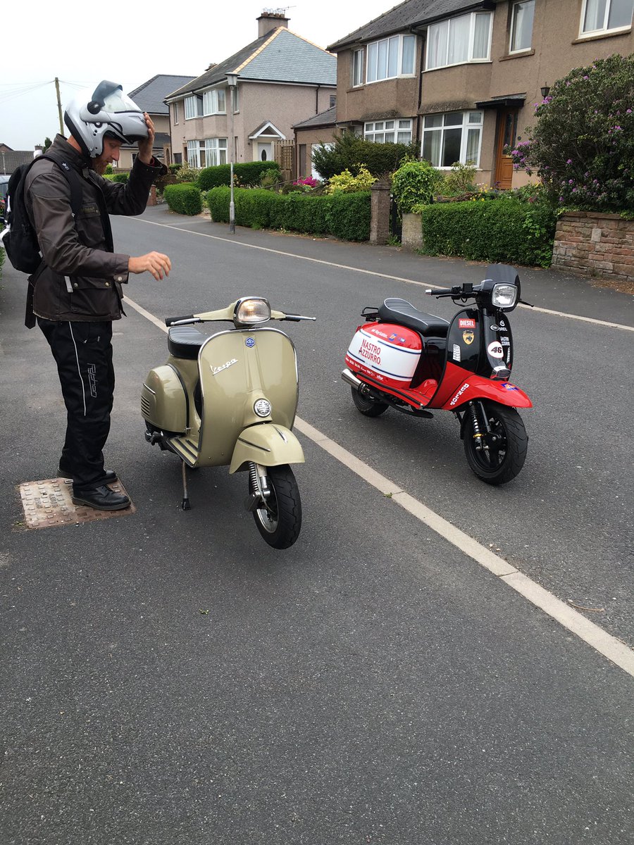 Bob &amp; Christian ready for the off