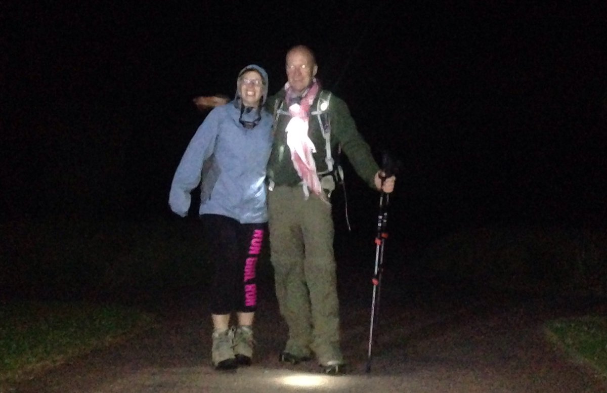dhblake's tweet photo. Congrats to Chrissy Webb 
(28) from #NewZealand and Kevin Gurr (56) from #Poole
finishers of the 166.4km #yomp2016 https://t.co/cfayYcFlVF