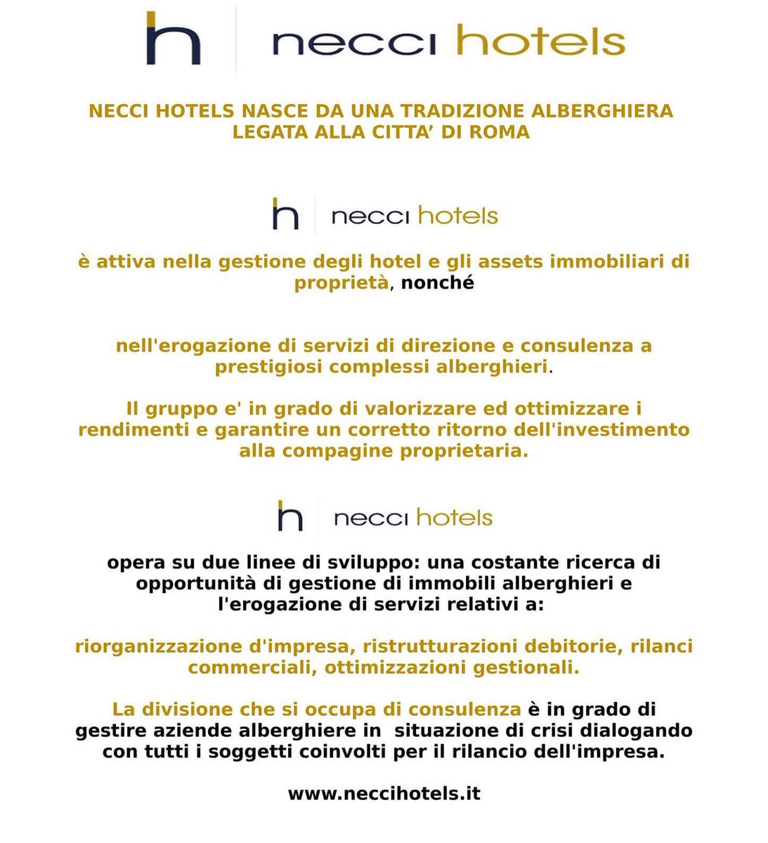 ROBERTONECCI's tweet photo. #neccihotels #robertonecci @ROBERTONECCI https://t.co/j8oRKqq5T0