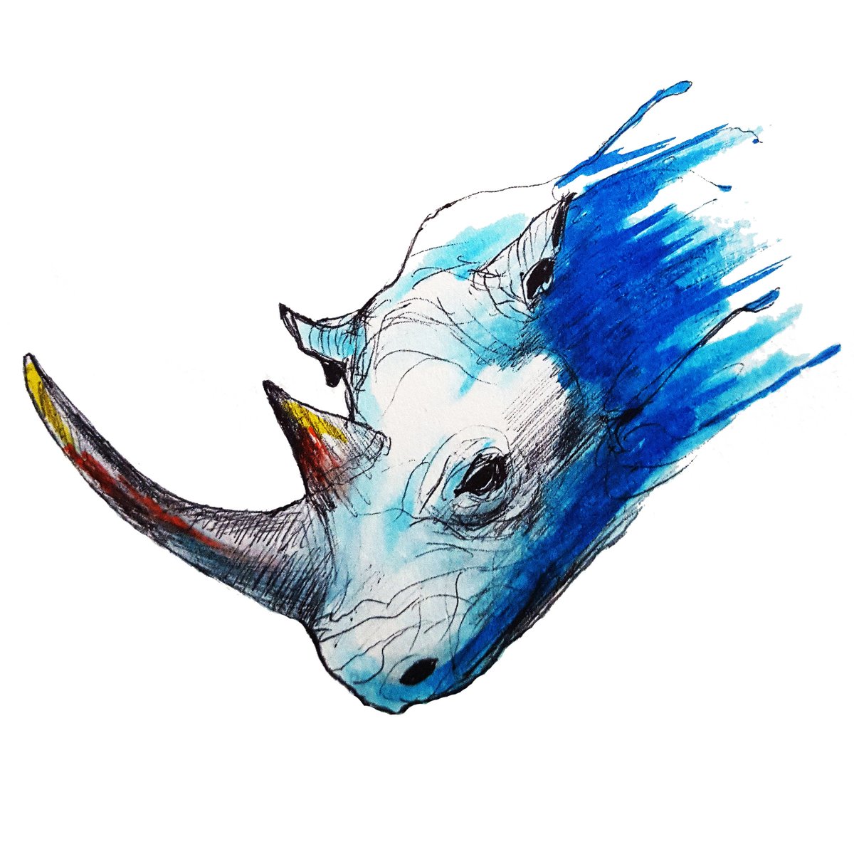MikeG0nzalez's tweet photo. Check out some great new #wildlife art https://t.co/mjxqFWR3a3 #rhino #RhinoHornIsNotMedicine #rhinoceros #nature https://t.co/PKfdXu5VLf