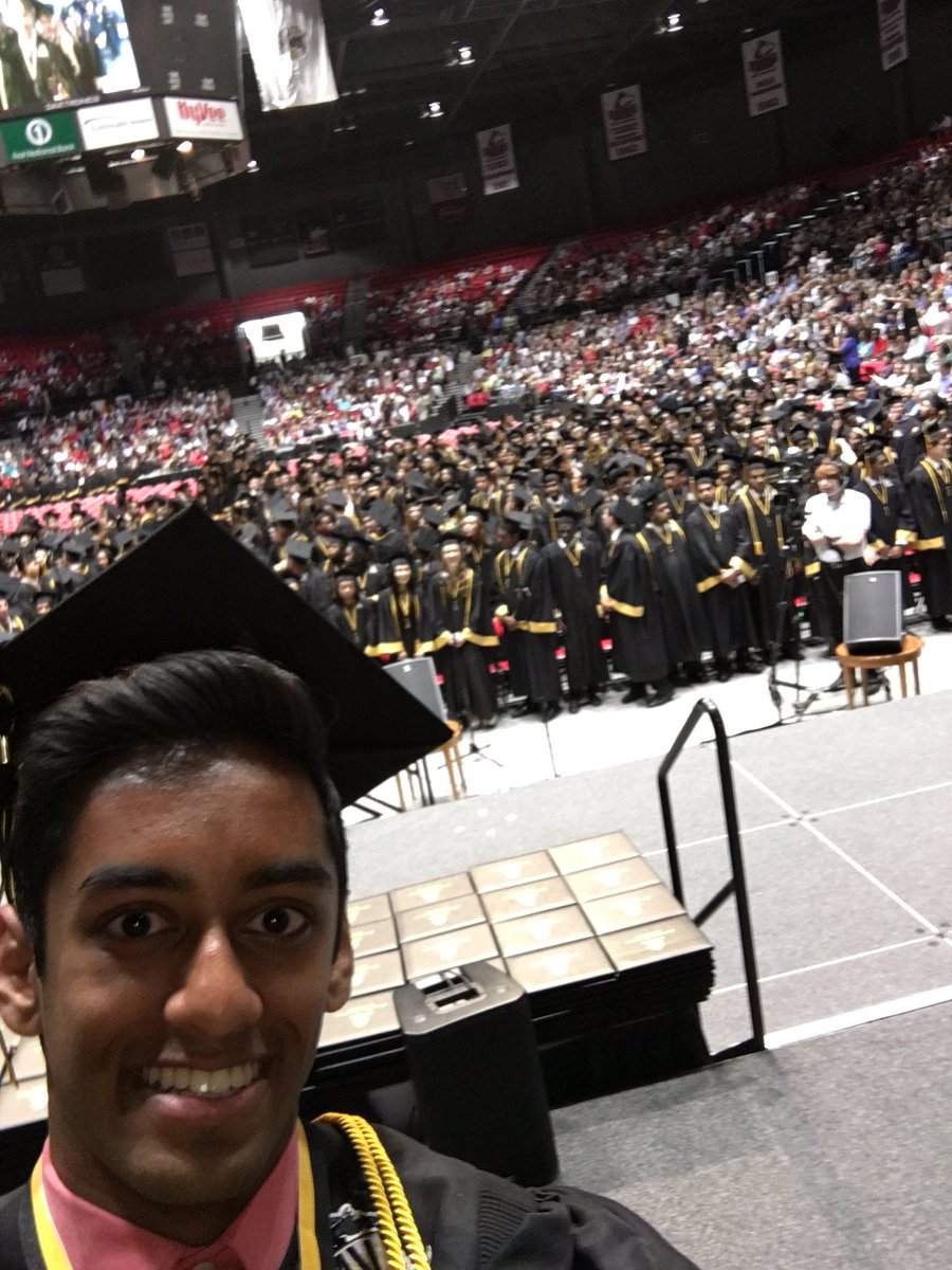 The end and the beginning. Thanks for a good run Class of 2016