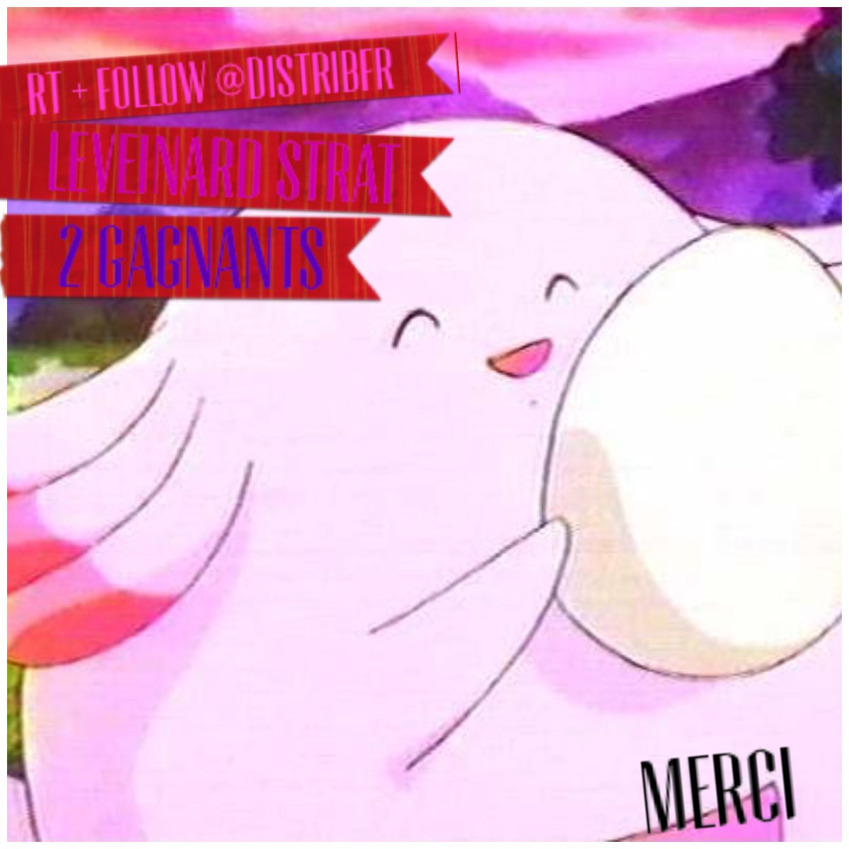 DistribFR's tweet image. RT &amp;amp; FOLLOW pour tenter de gagner un leveinard strat et shiny 2 gagnants annoncés demain ! 
.~. @DistribP .~.