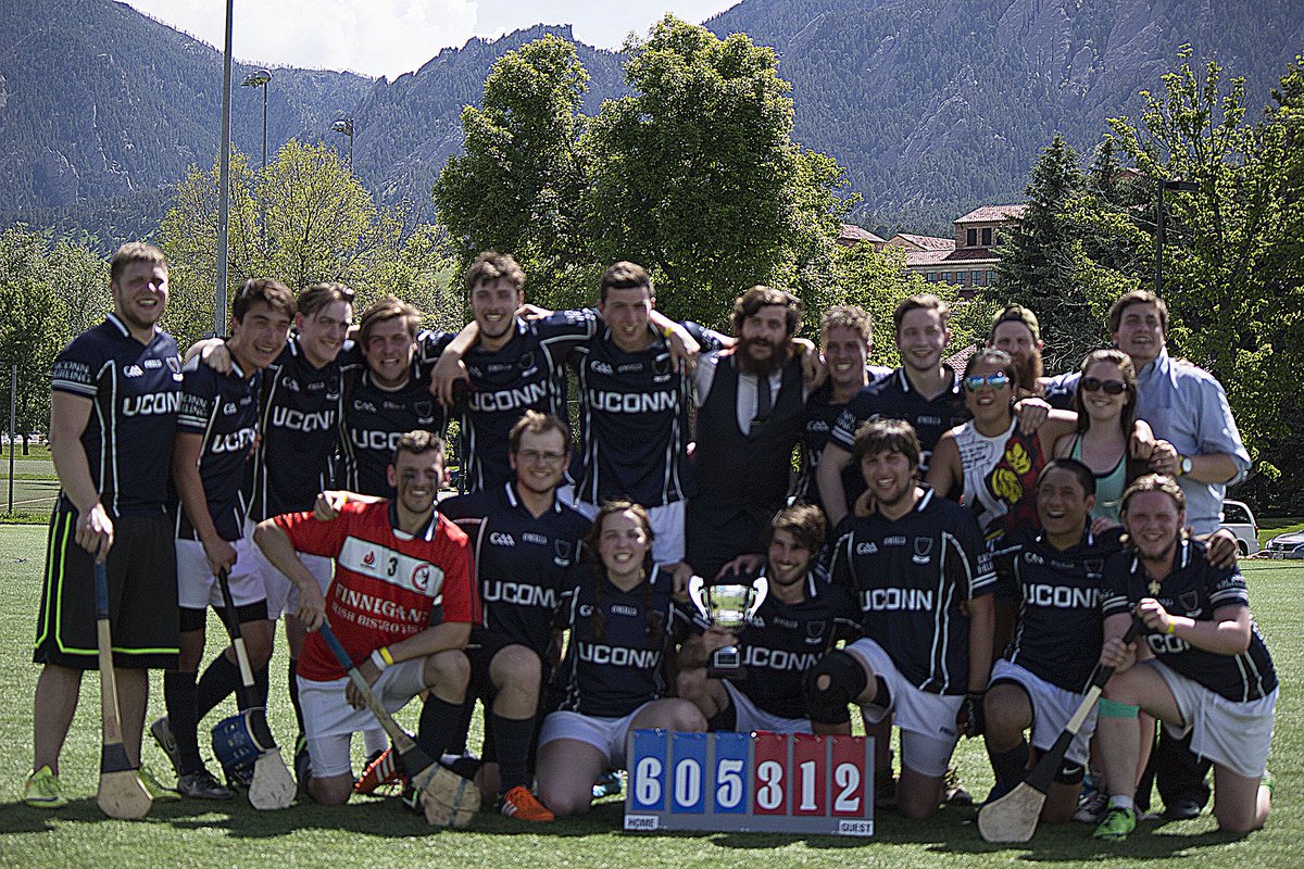The 2016 <a href="/NCGAA/">NCGAA</a> National Championship team. 
Way to fight, Huskies! Fuil Ghorm!
#hurling #uconn #champions