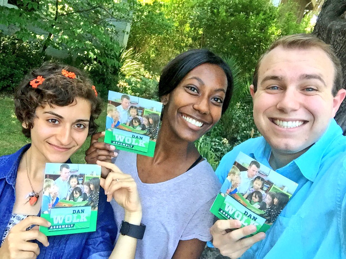 dan_wolk's tweet photo. From Napa, to Calistoga, to Yountville Team Wolk was walking precincts and talking to voters! #AD4 #Wolk4Assembly https://t.co/3vossfmZ5T
