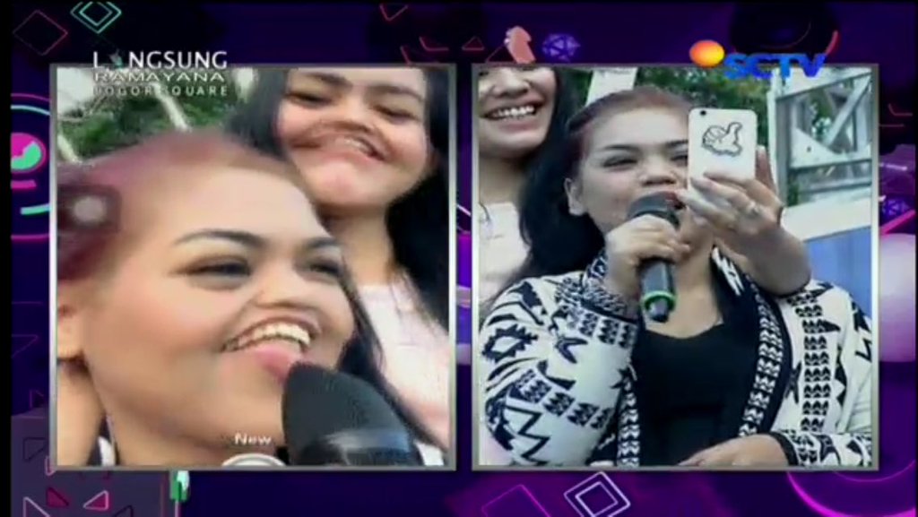 dahSyatSCTV's tweet photo. Wah ada @da3_weni nih di #Nginbox https://t.co/A3cdt2vYuB