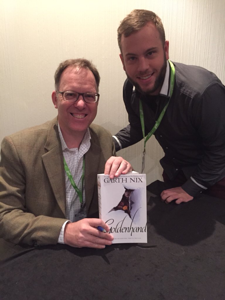TDJ_Books's tweet photo. Can't wait to lose myself in the new old kingdom book!! Thanks @garthnix #ABAconf16 https://t.co/u3W9vMgnDo