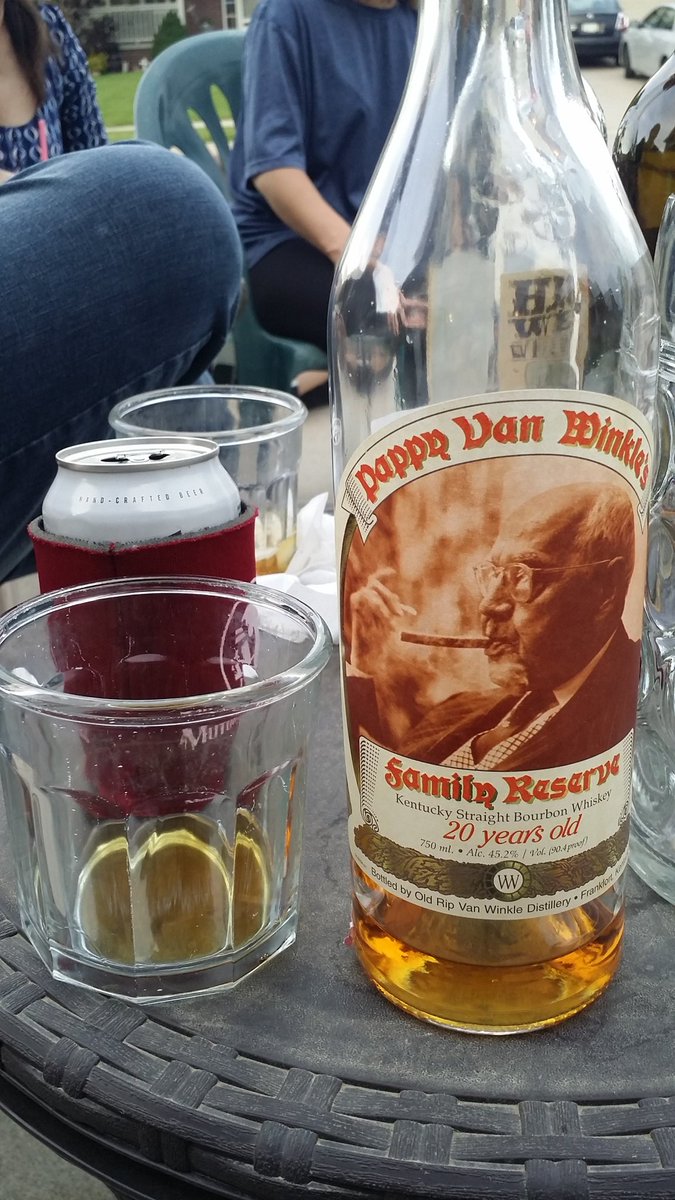 Yeah. It's that good. #pappy20 #greatneighbors