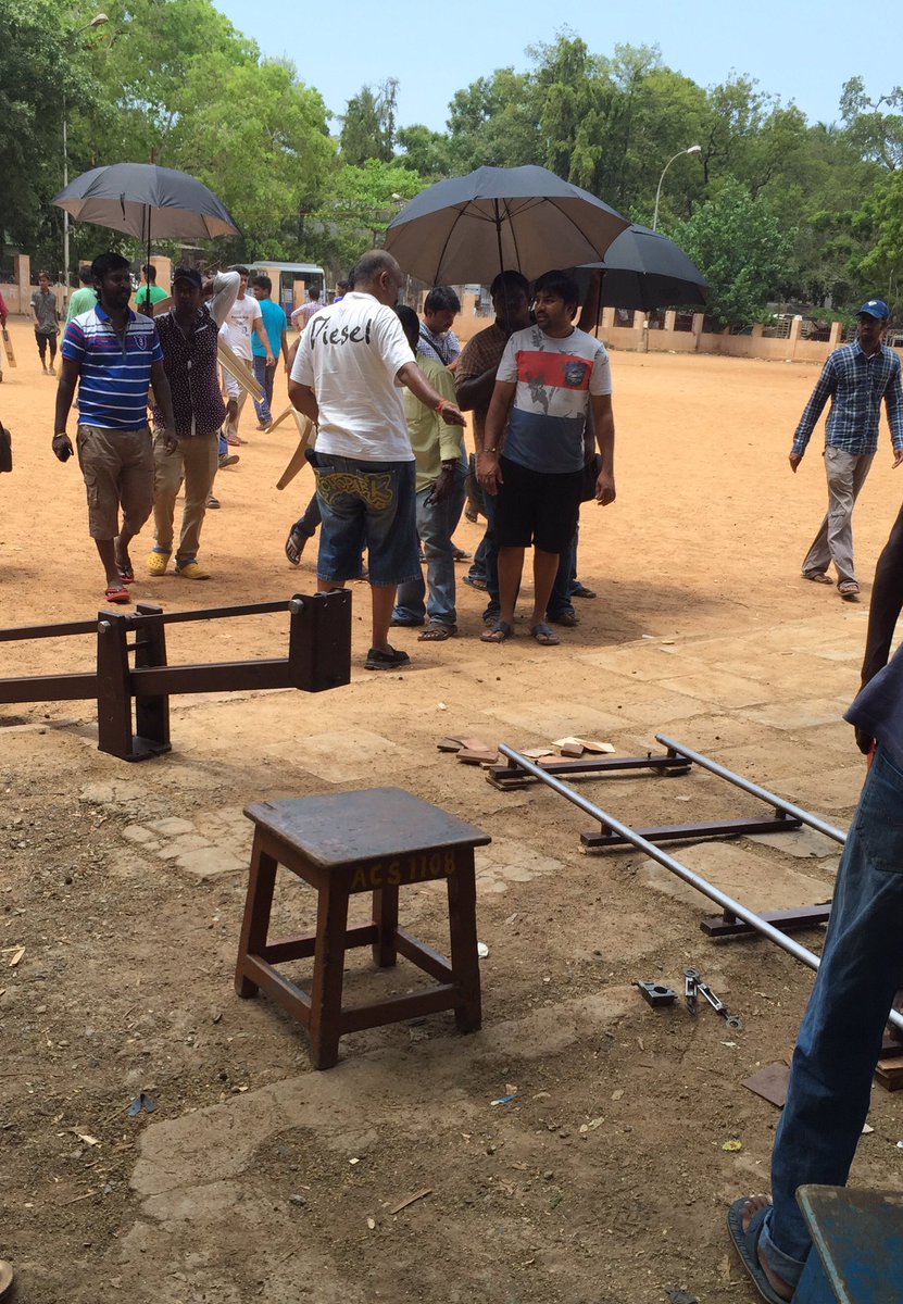 Chennai 600028 shooting @ 600018..?(anyway team is back)#engaarea