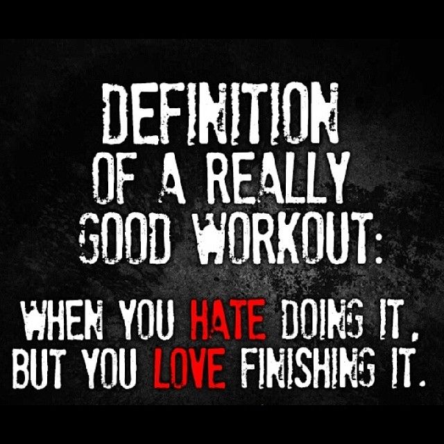 BarcodeDownload's tweet photo. #Definition of a really good #workout: When you #hate doing it, but you love finishing it. https://t.co/0WxzayihuG