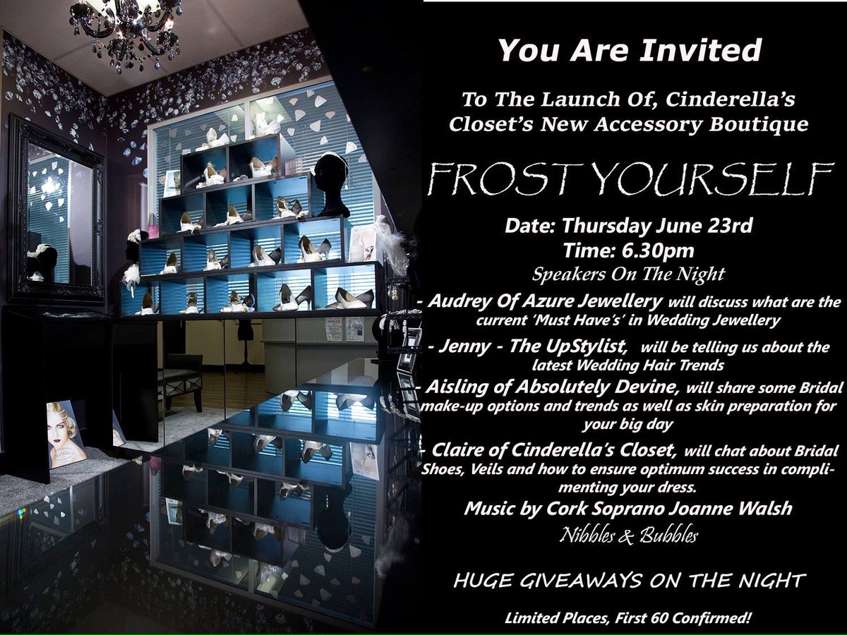 Please RT <a href="/carrigcourt/">Carrigaline Court Hotel</a> <a href="/BWMHotel/">BWMHotel</a> Calling All Brides, call 0214225000 to secure a place.
facebook.com/events/6266330…