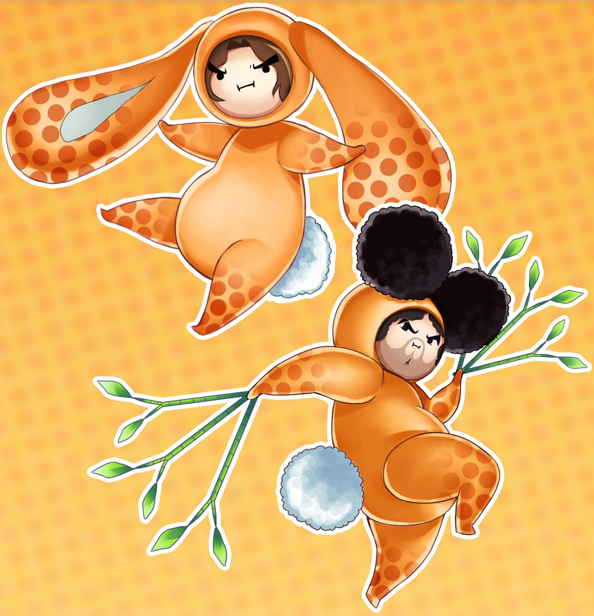 MarimoGames's tweet photo. @GameGrumps Lovelies here wondering if we could feature you guys in our game "Kosunin" as free cool custom skins :D https://t.co/hnLZaKXwQ5