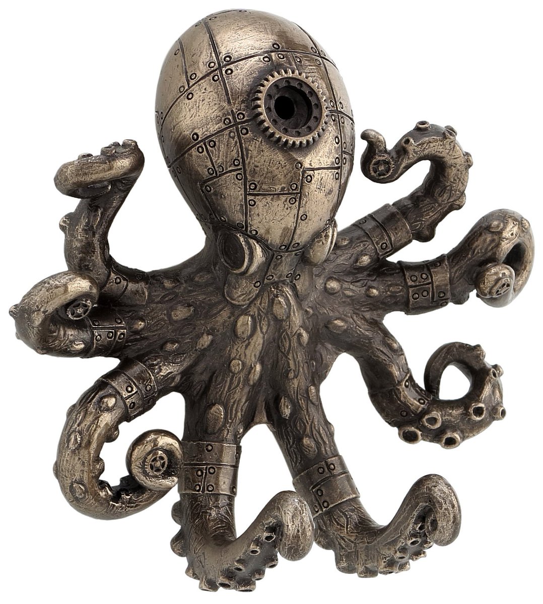 VeroneseDesign's tweet photo. Veronese Steampunk octopus also serve as fantastic wall hooks ready to hang your coats, keys and etc. #GiftIdea https://t.co/rr7rOHk4se