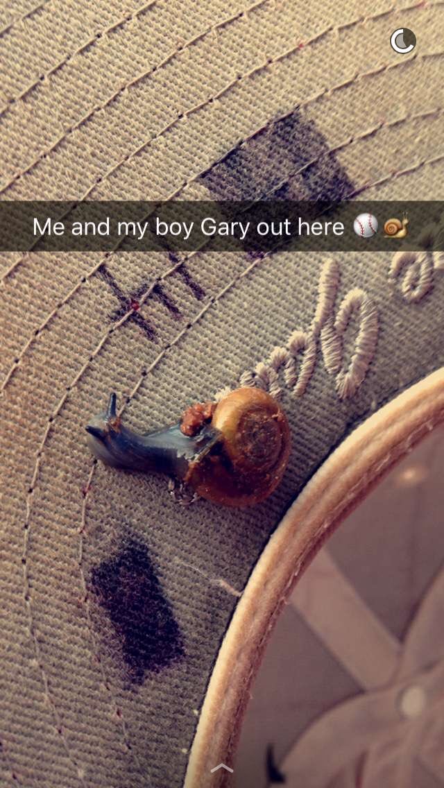 EatonBaseball_'s tweet photo. When @MDorseyJ snapchats during our games 😐🙄 https://t.co/cSOeVJNGi2