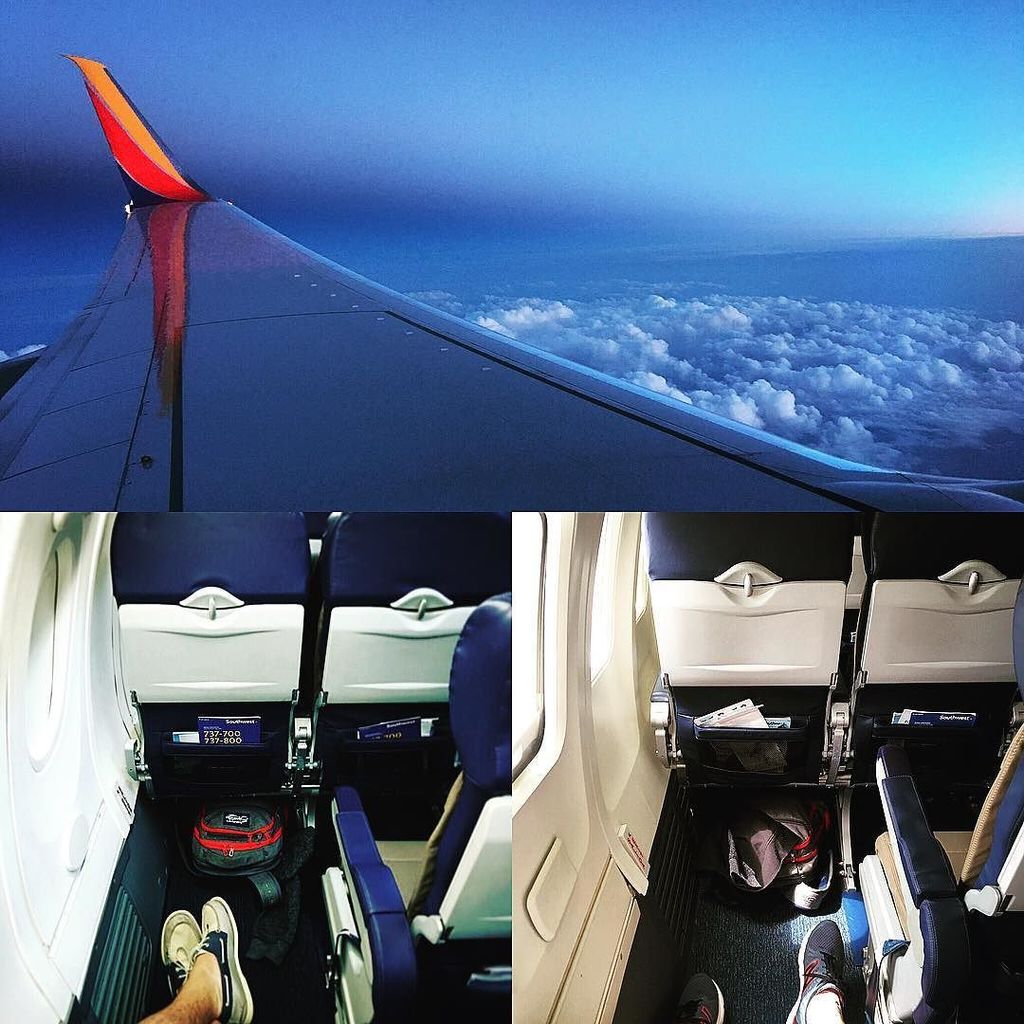 Halcylon's tweet photo. That's a complete round trip with the MN post leg room I've ever had. @southwestair #itsgo… https://t.co/WST3Oook0n https://t.co/l22M2pS0co