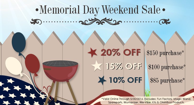 DrVixenne's tweet image. #SpendMoreSaveMore & save up to 20% at @GoodVibesToys thru Monday! bit.ly/GV-best 
#MemorialDaySale