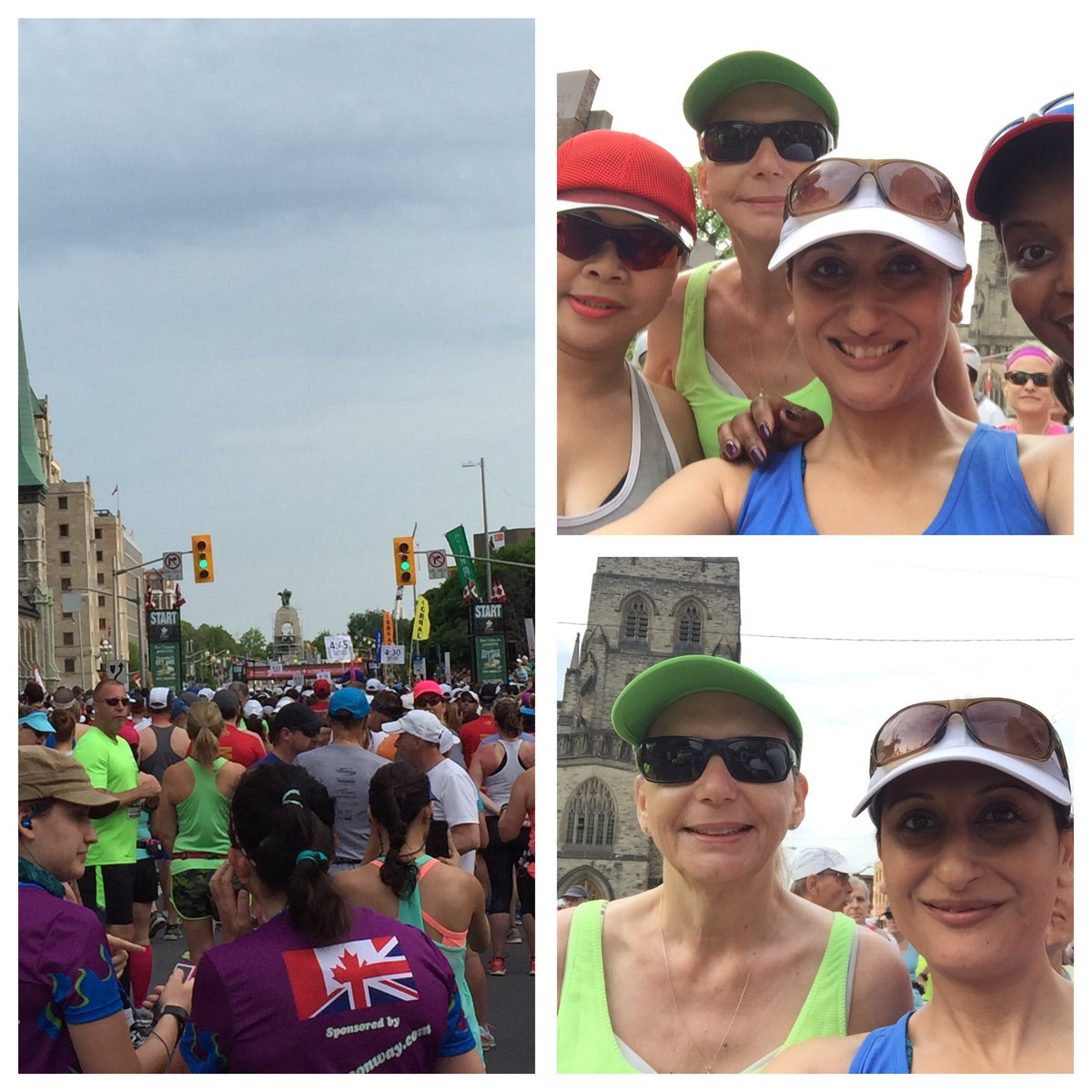 mswadia's tweet photo. Another 42.2km under the belt! Congrats to all...heat was brutal! #ottawaraceweekend #ottawamarathon #torw2016 1/2 https://t.co/WiuJeiint1