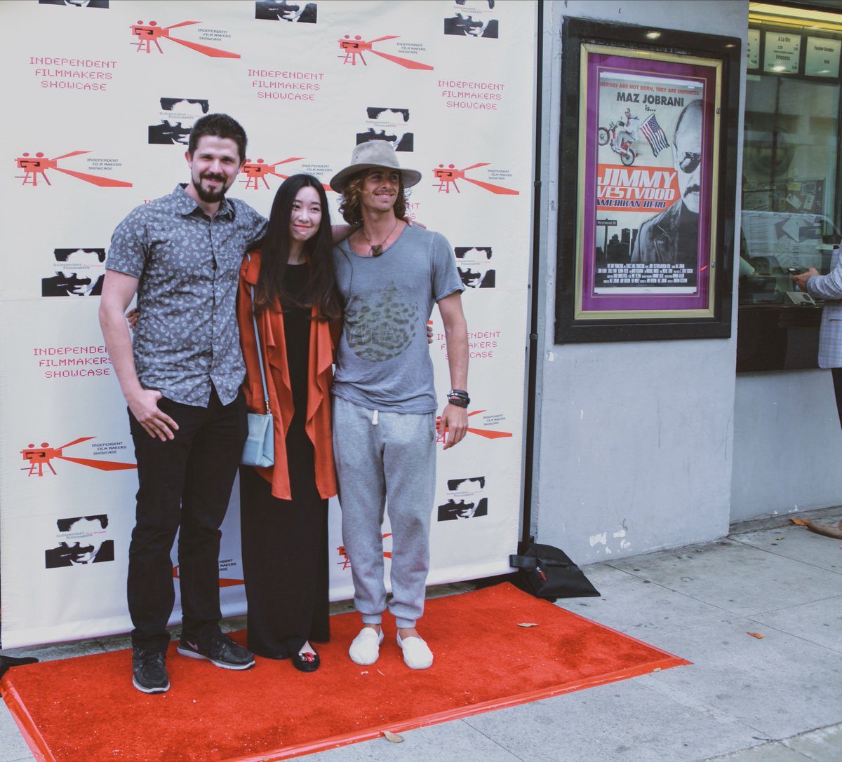 HeAndRocknRoll's tweet photo. At our first film festival! @IFSfestivals  @musichall3 https://t.co/rVs681aiqO