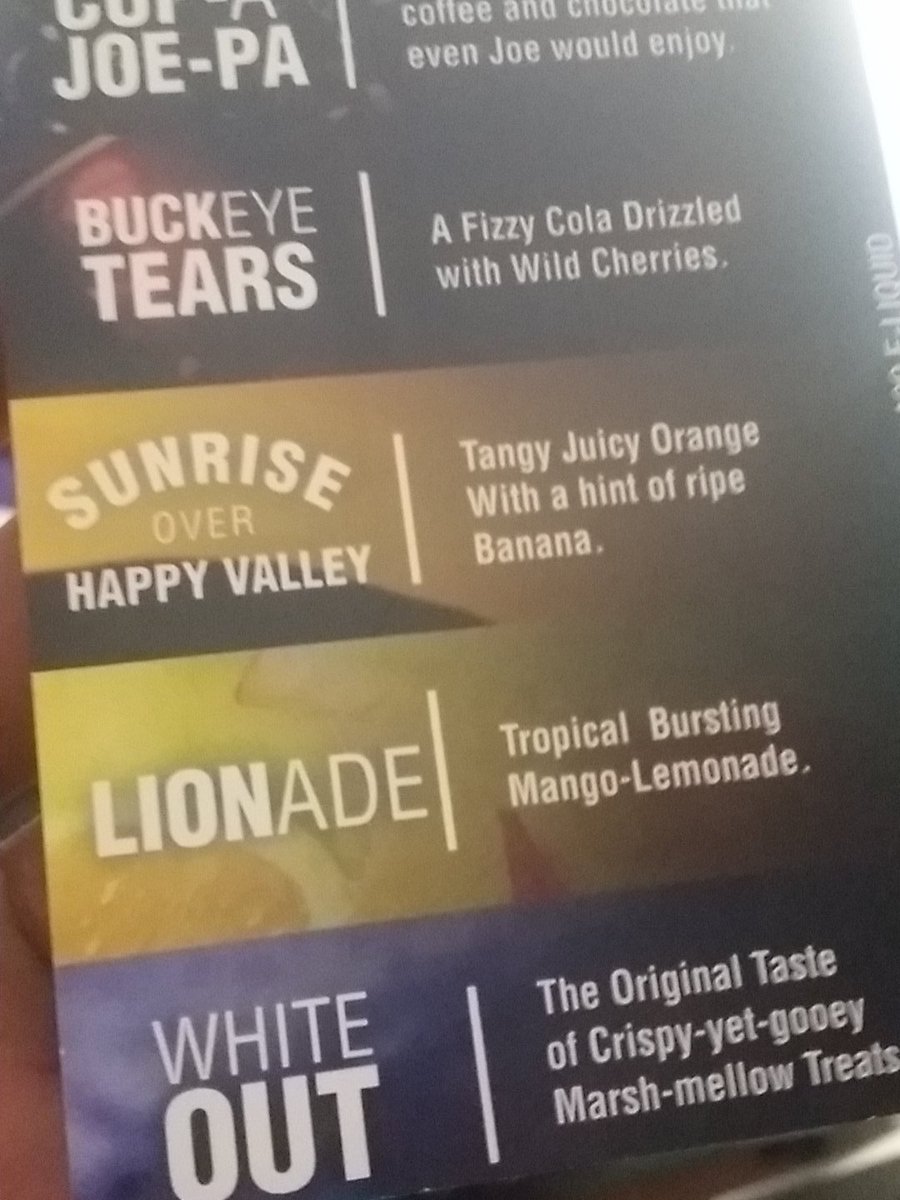 GreaterthanVape's tweet image. Love a little bit of banana , with some orange . Stocking #409eliquids soon #vape #pavapers