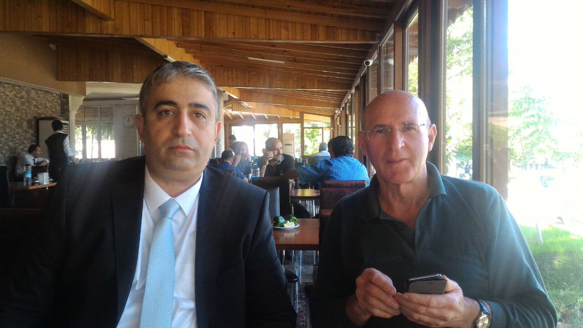 Kosova anayasa mahkemesi üyesi Altay Suroy abimizle Antep te birlikteyiz