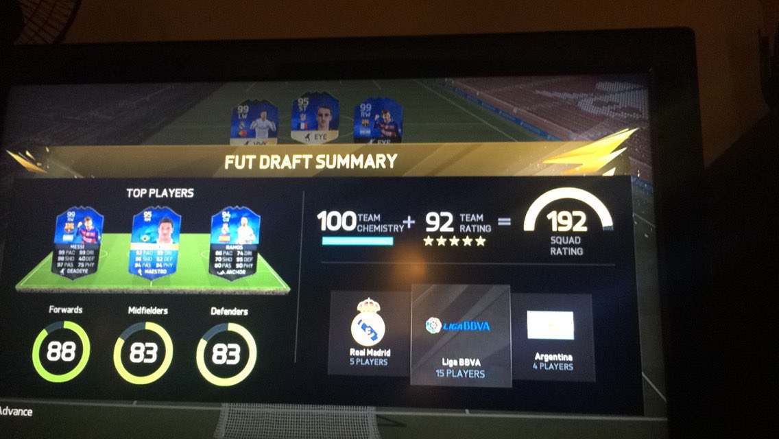 Jack020239's tweet photo. @TwoSyncOfficial 192 Futdraft on PLAYSTATION #192 https://t.co/Y7CKYUPMio