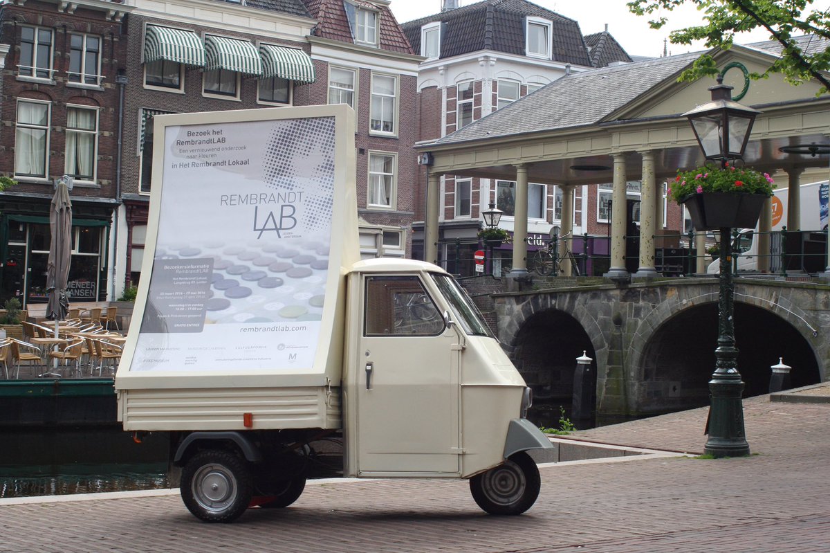 RembrandtLAB's tweet image. Ons Lab verhuist naar #Amsterdam! Dag #Leiden, hallo @Rembrandthuis. Vanaf vrijdag 3/6 weer te bezichtigen.