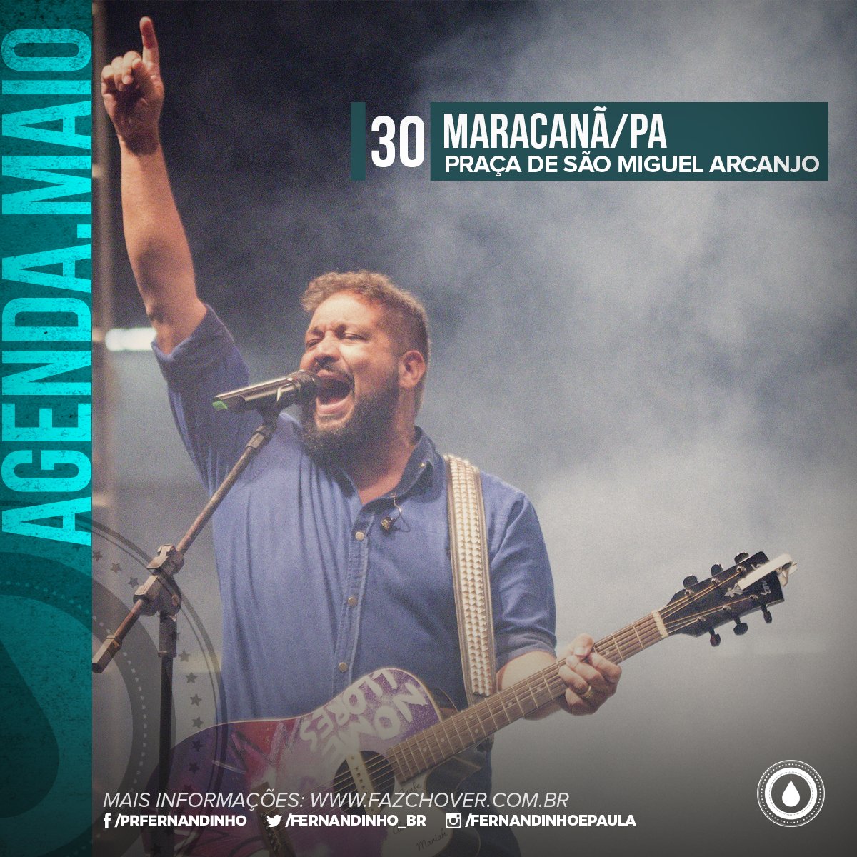 É Hoje, Maracanã (PARÁ)! Logo mais nos encontraremos para render louvores ao #Galileu!