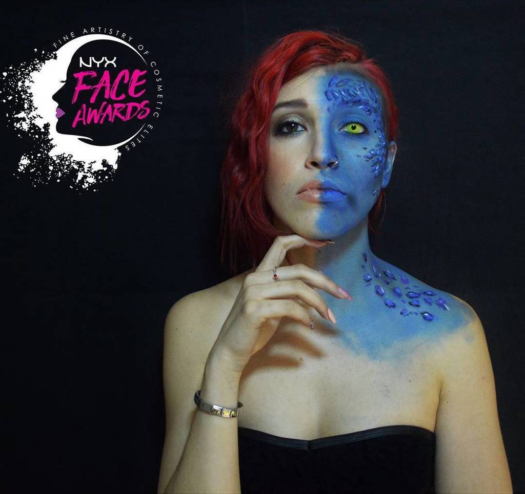 Monica_DiazR's tweet photo. Makeup for @nyxitalia #faceawards 💪👊 #faceawards2016 #makeupartist #marvell #makeupforever #makeuplover #makeupofth… https://t.co/5MGzCc84di