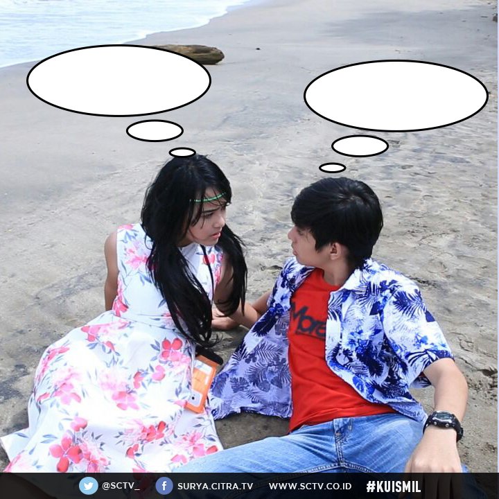 SCTV's tweet photo. Mau dapat official merchandise #KuisMIL? Tebak adegan Ariel &amp; Eric yuk! Tweet percakapan paling kreatif versi kamu! https://t.co/K4C0ApP0uo