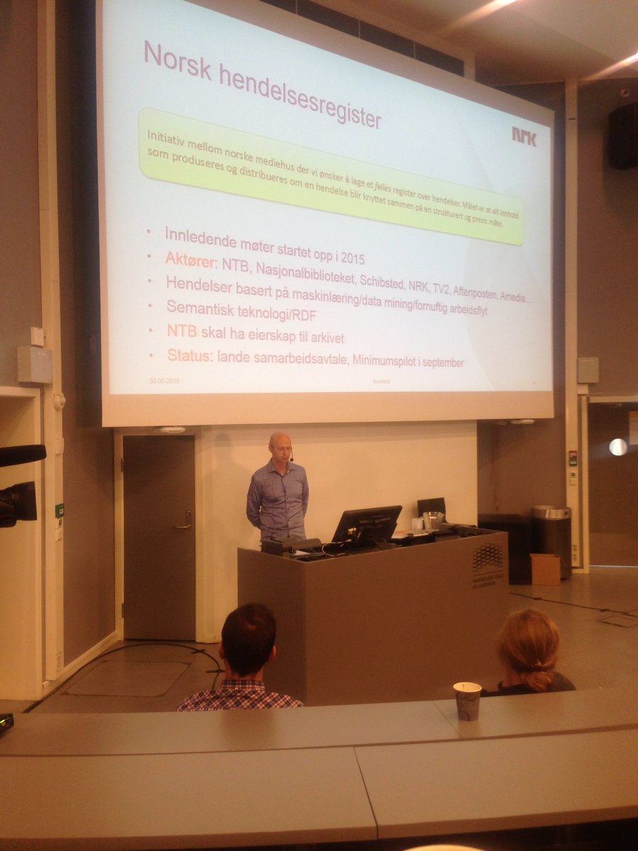 Stadnamn.nrk.no og norsk hendelsesregister, noen av NRKs hemmelige tjenester presenteres på #korg2016