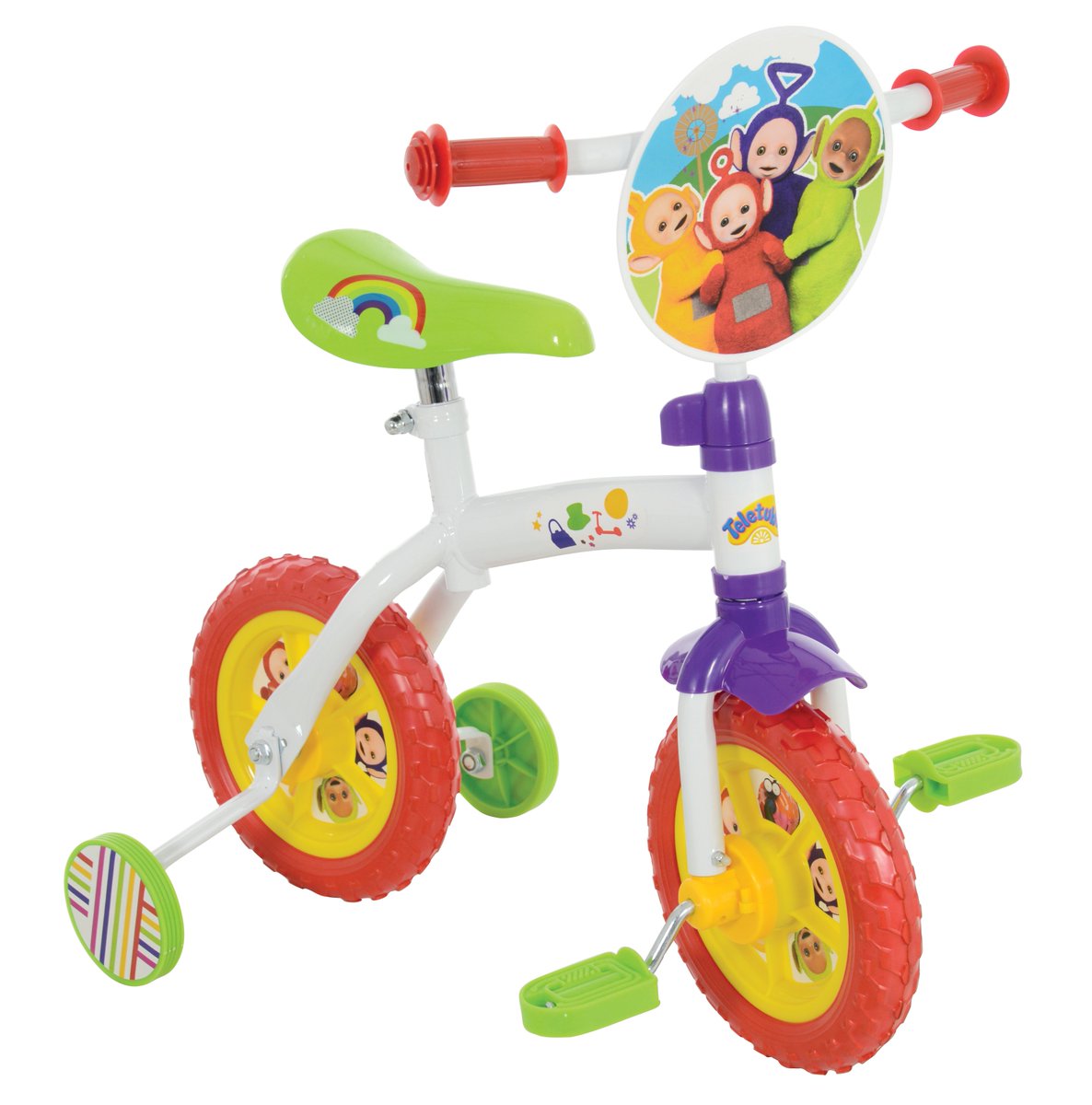 TeletubbiesHQ's tweet photo. Pedal like Po with the #Teletubbies 2in1 Training Bike from @Littlewoods_Toy https://t.co/YQvRBF9M1U https://t.co/bkfNH8CJ54